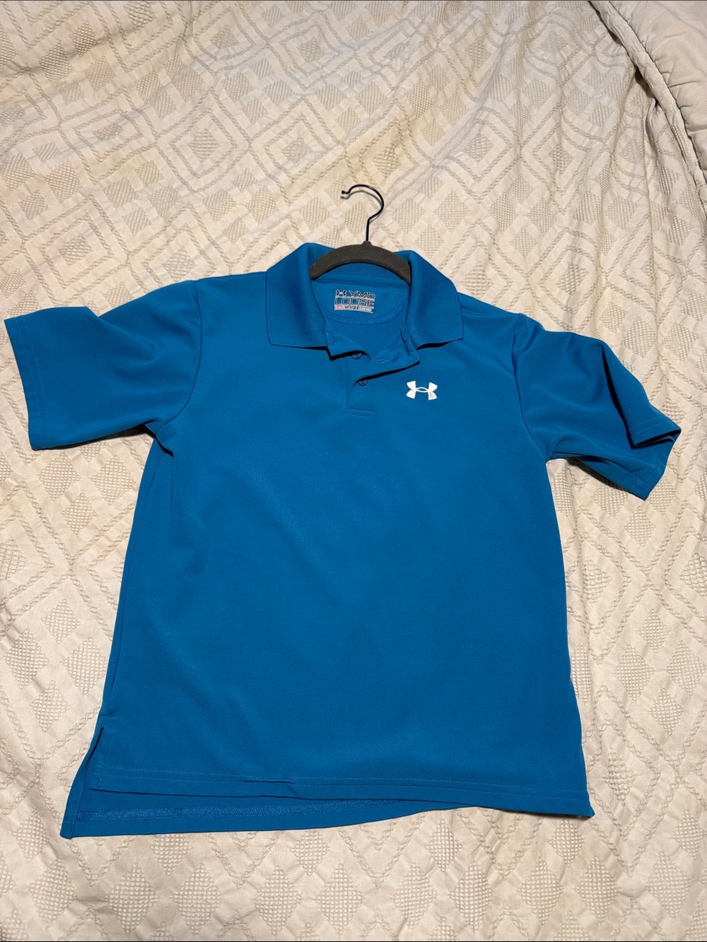 Under Armour Bright Blue Boys' Polo Shirt